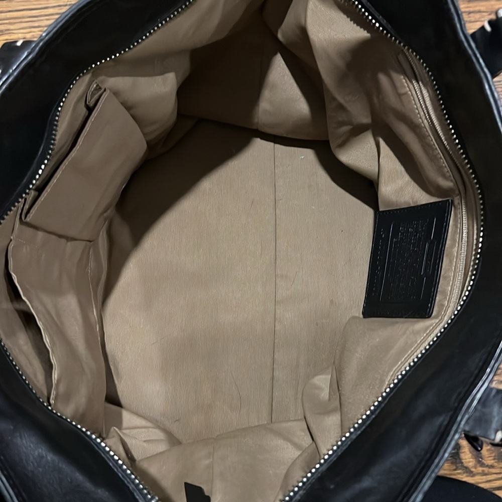 Coach Leather Tote - Picture 5 of 6